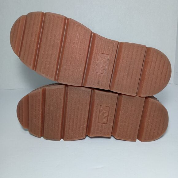 Fenty x PUMA Cleated Creeper Rosin By Rihanna 366268-01 Womens 9.5 Green Suede - Picture 5 of 16